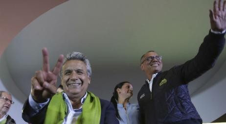 Un ajustado triunfo de Moreno en Ecuador