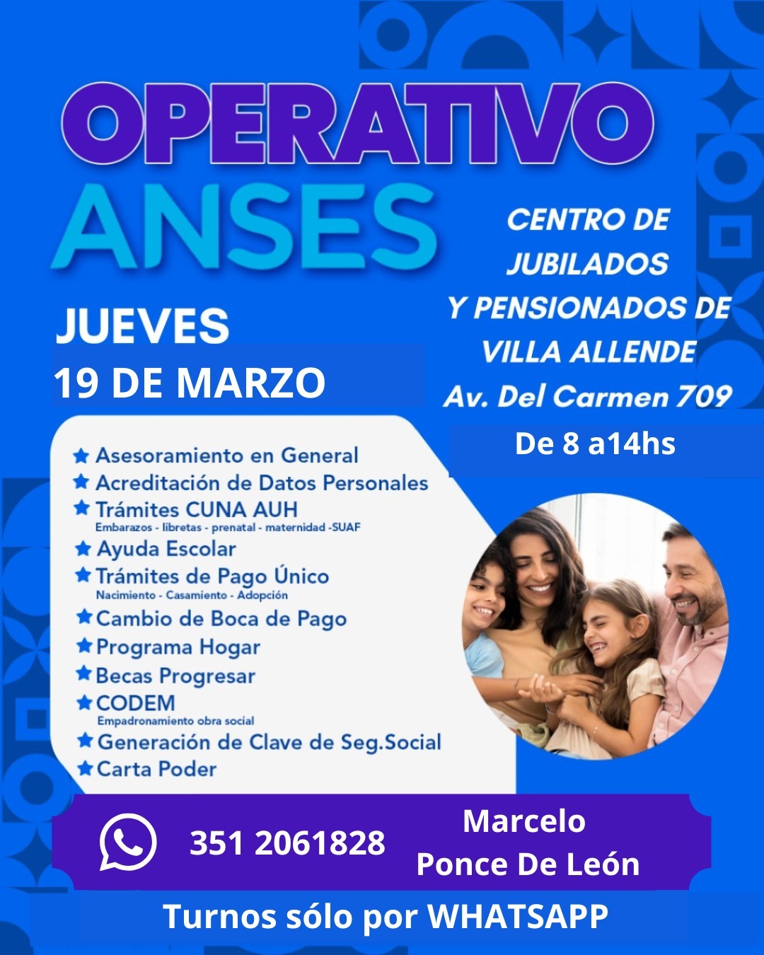 Atenci&oacute;n Jubilados/as