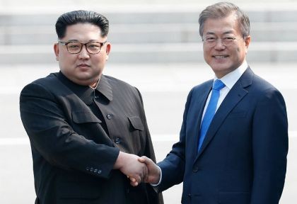 Las dos Coreas se unieron en un saludo histórico