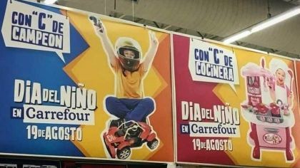Carrefour tuvo que retirar publicidad 