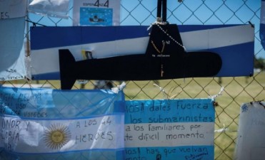 Familiares de tripulantes del ARA San Juan pasaron Navidad en la Base Naval